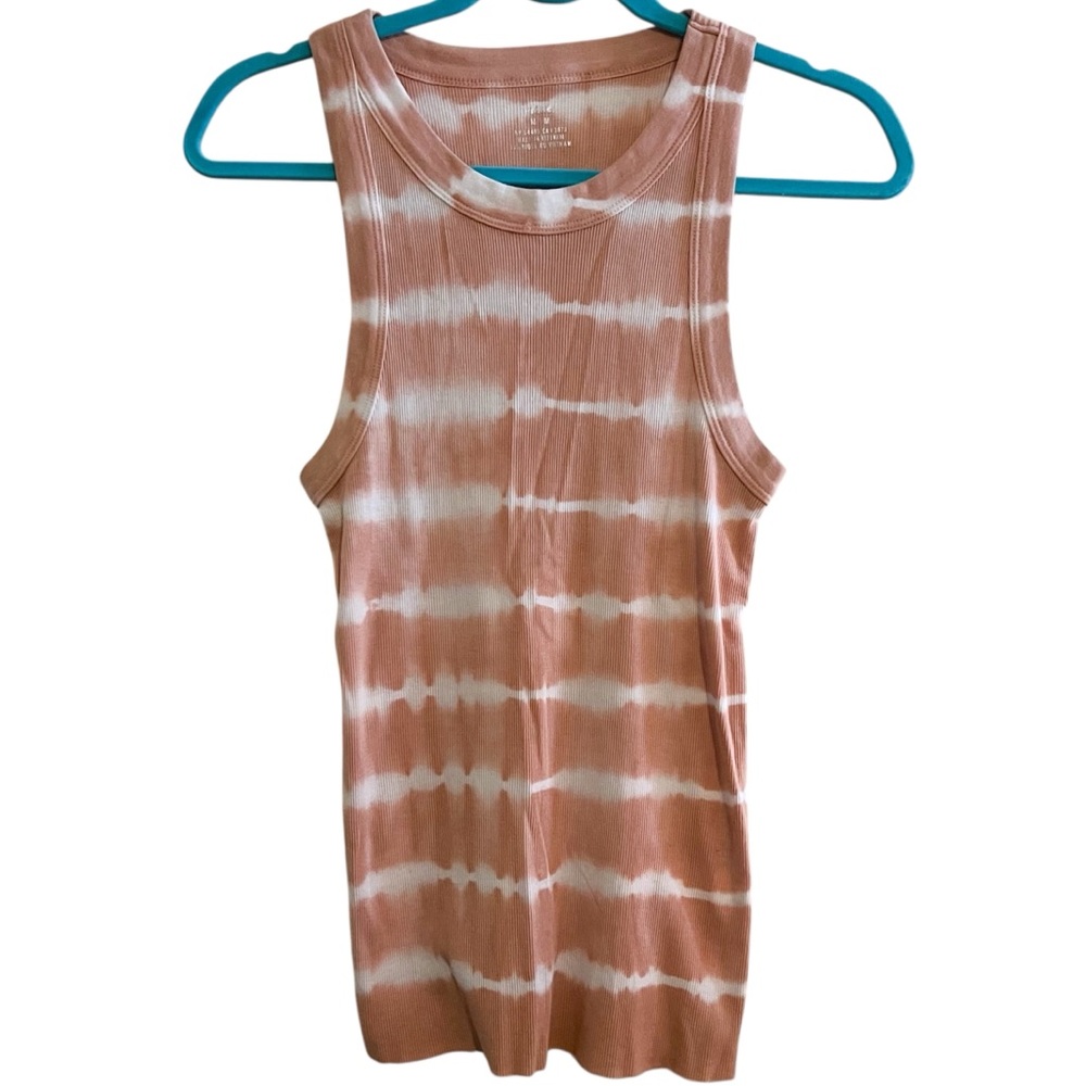 Aerie Women Bundle of 2 Tie Dye Ribbed Tank Tops - Picture 2 of 7